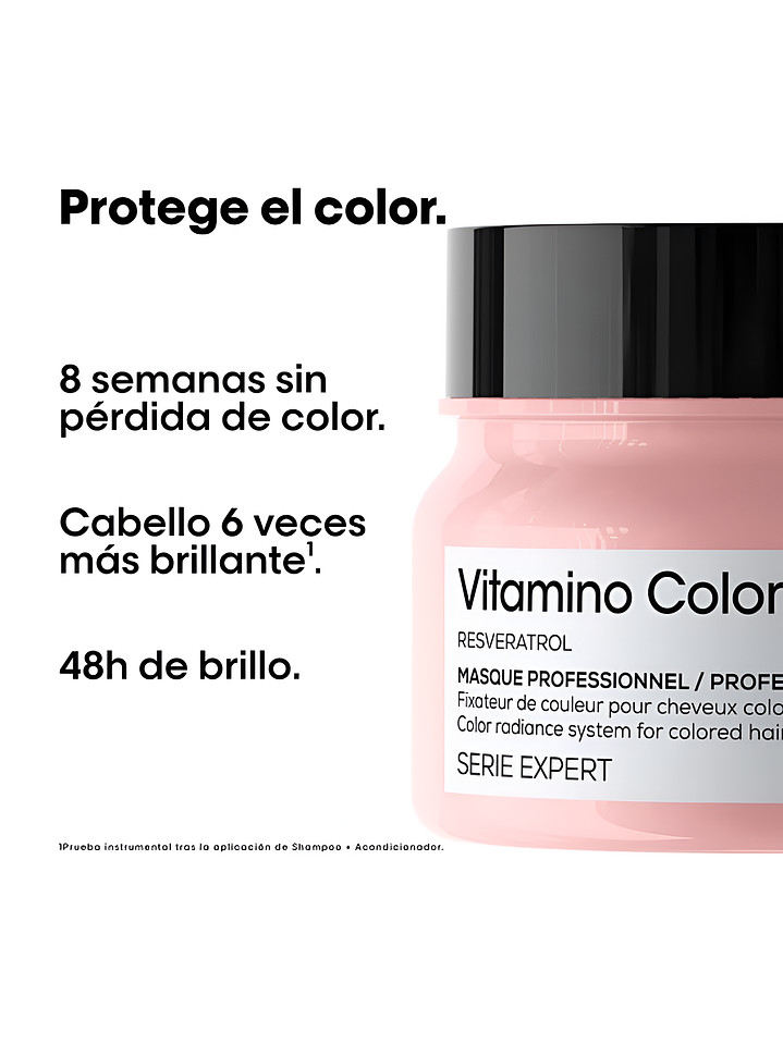 PACK VITAMINO COLOR SHAMPO 300ml + MÁSCARA 250ml 2