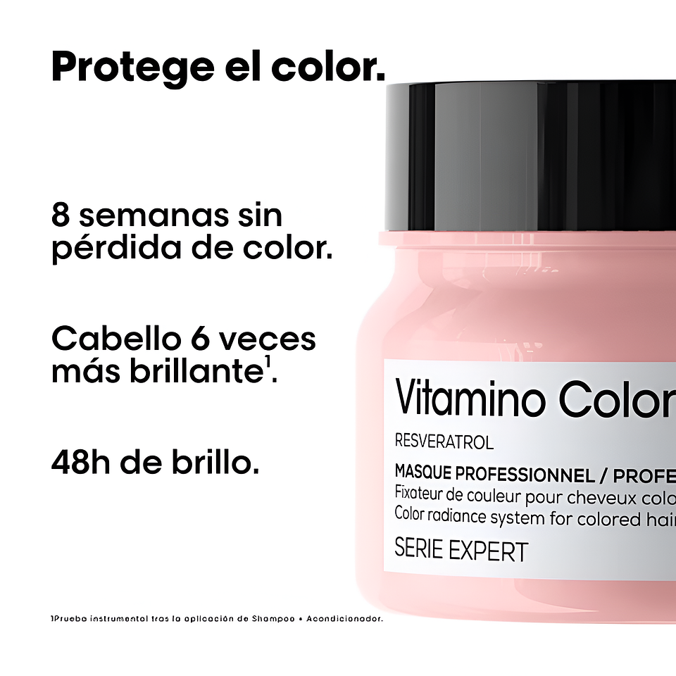 PACK VITAMINO COLOR SHAMPO 300ml + MÁSCARA 250ml 2