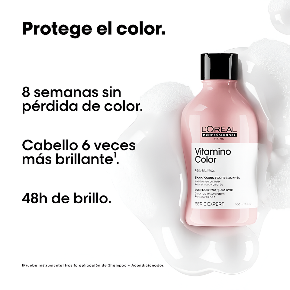PACK VITAMINO COLOR SHAMPO 300ml + MÁSCARA 250ml 3