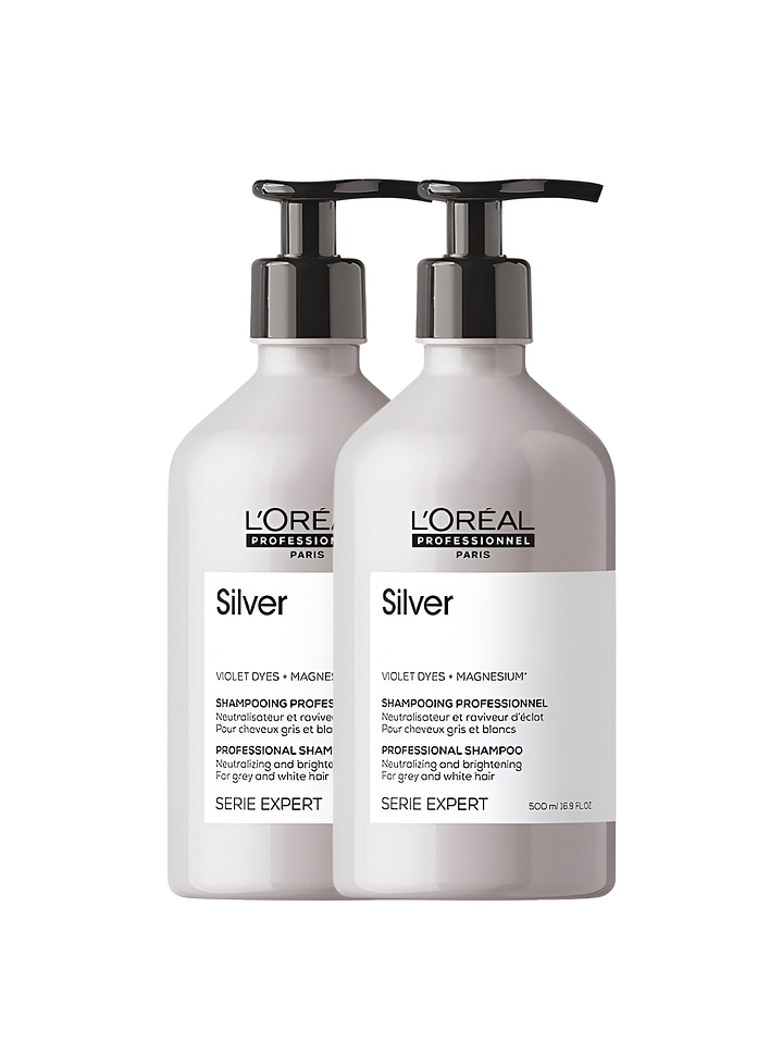 Shampoo Silver LOREAL 500 ml  2