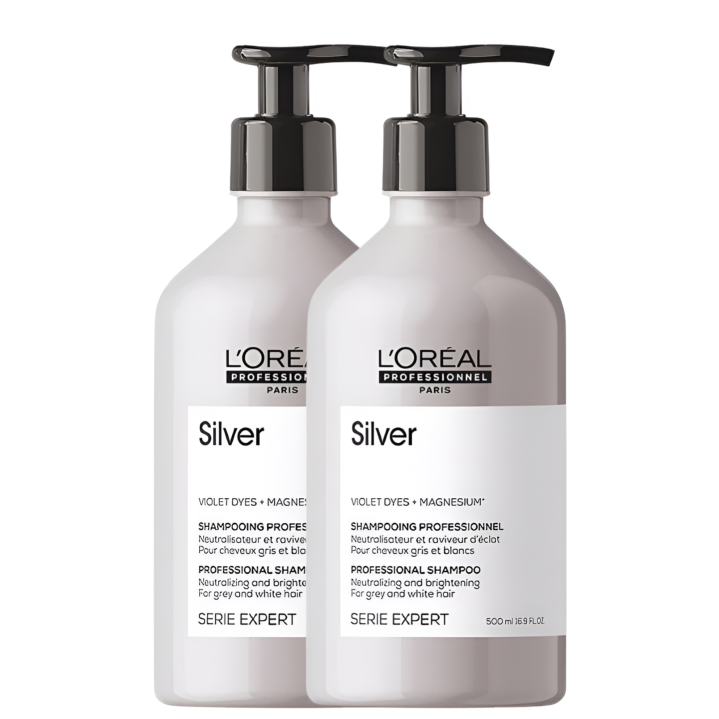 Shampoo Silver LOREAL 500ml  2