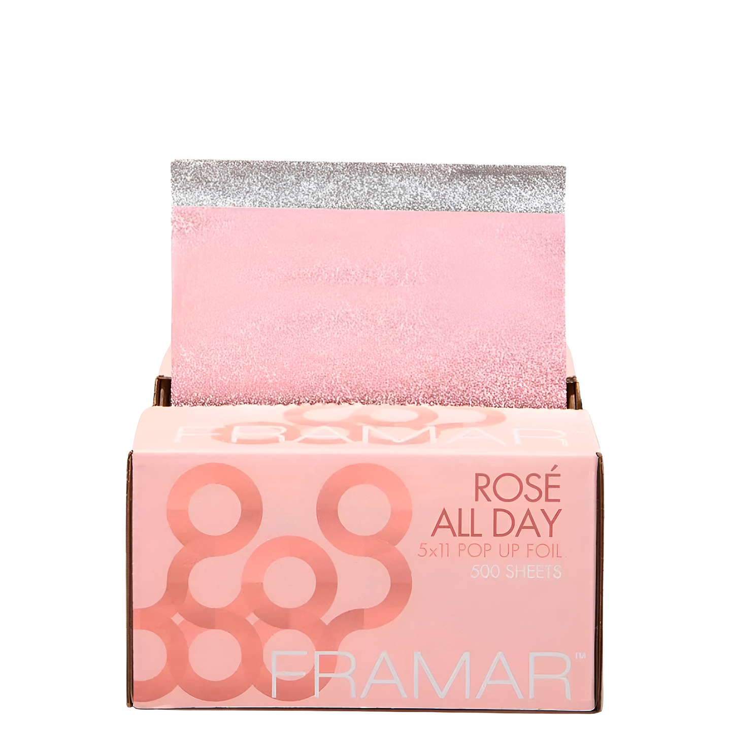 FRAMAR Papel aluminio Framar plateado 500 UNID 2