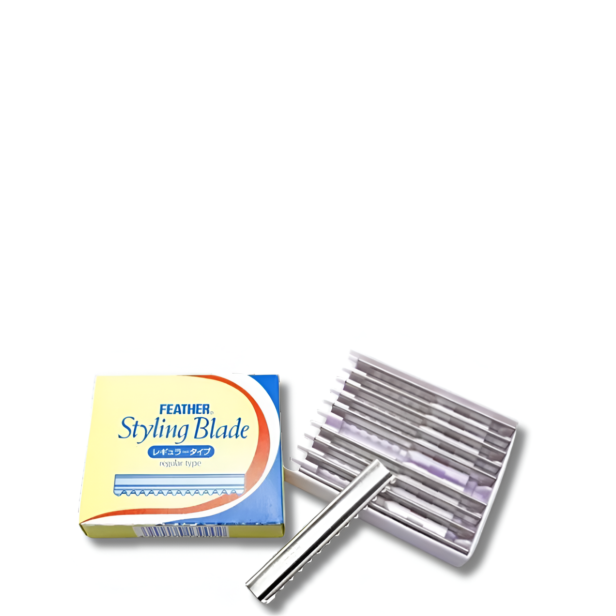 Hoja Feather Dentada caja