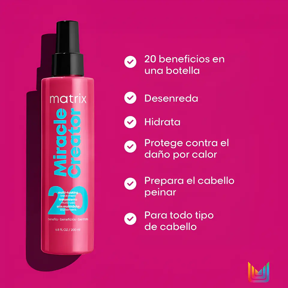 MASCARA SPRAY MIRACLE CREATOR MATRIX 400ml 3