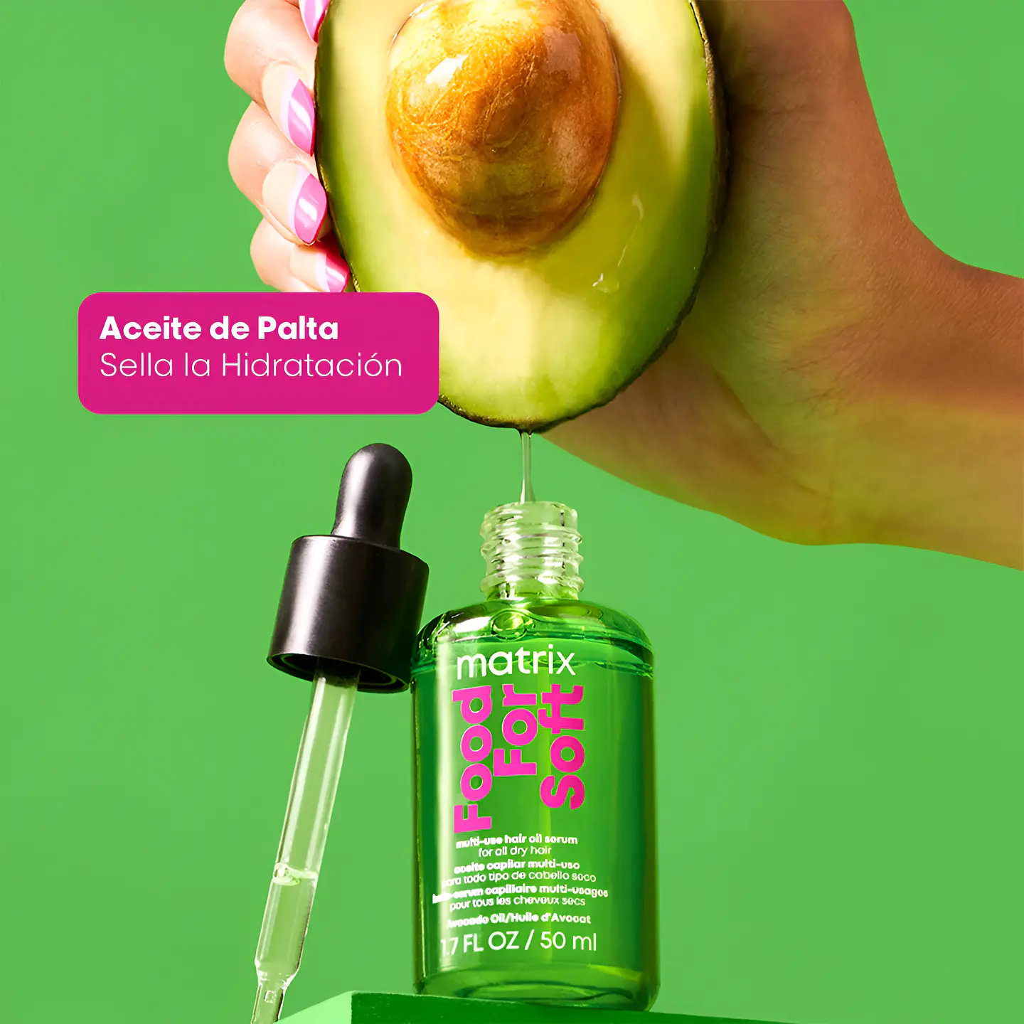 ACEITE DE PALTA HIDRATANTE FOOD FOR SOFT MATRIX 50ml 3