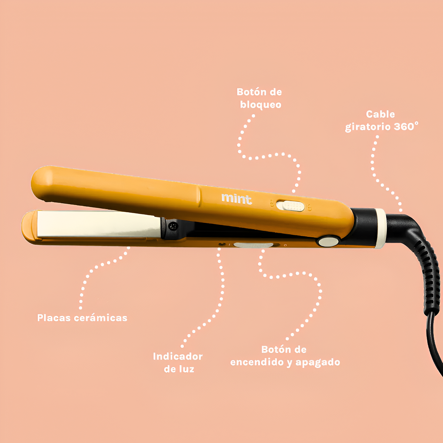 MINI PLANCHA NARANJA 2 IN 1 MINT 4