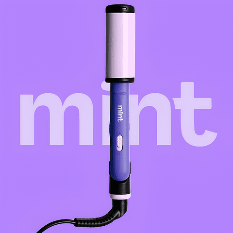 MINI PLANCHA MORADA 2 IN 1 MINT