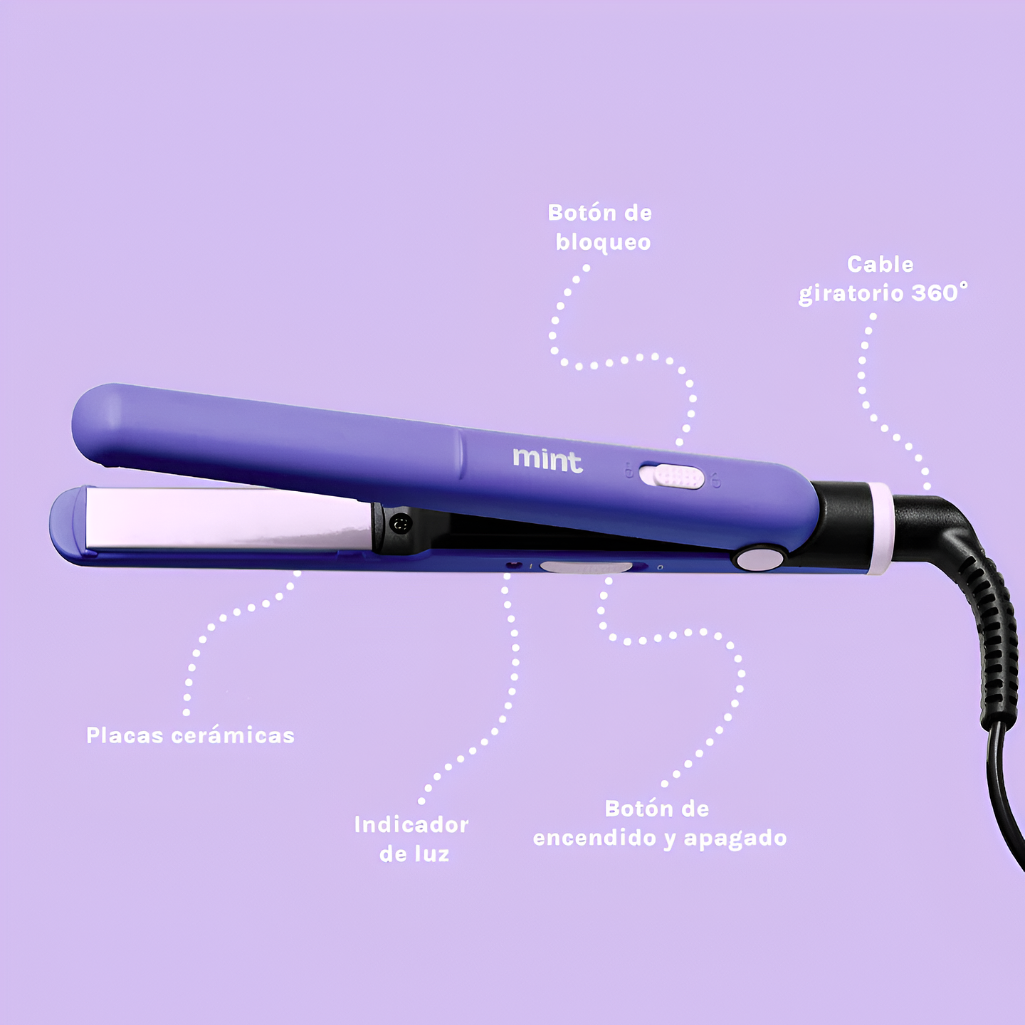 MINI PLANCHA MORADA 2 IN 1 MINT 4