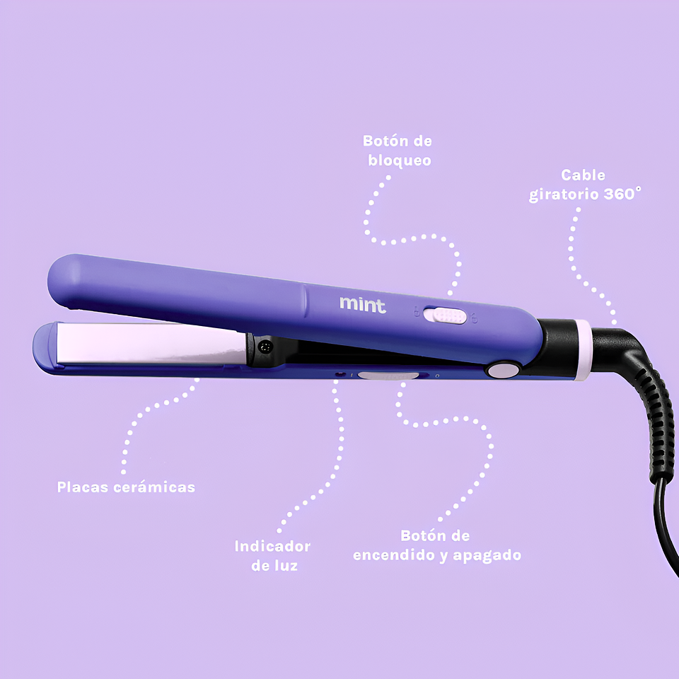 MINI PLANCHA MORADA 2 IN 1 MINT 4