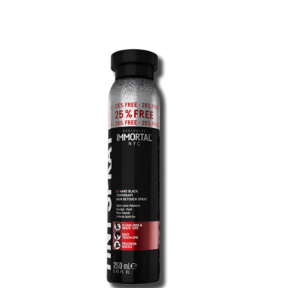 TINTURA SPRAY BLACK RETOQUE IMMORTAL 250ml 1