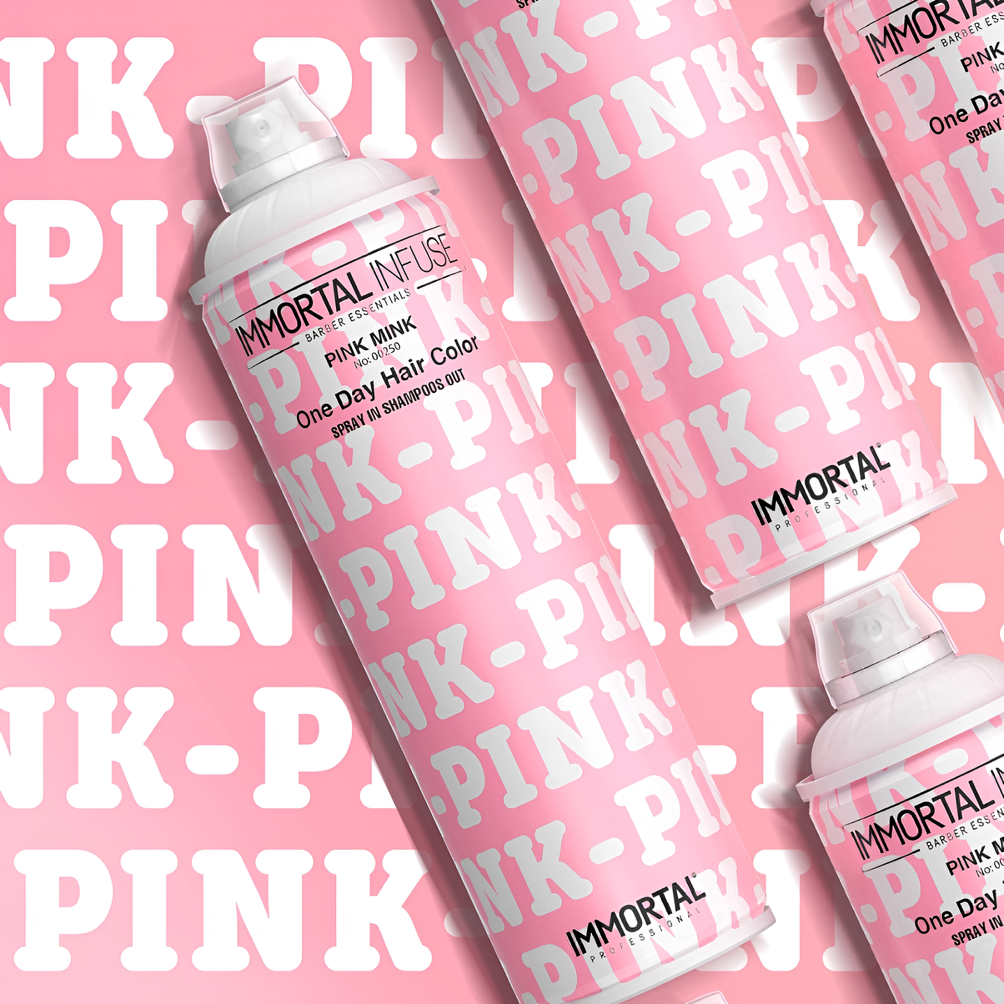 ONE DAY HAIR COLOR PINK IMMORTAL 200ml 3