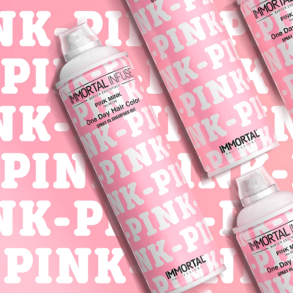 ONE DAY HAIR COLOR PINK IMMORTAL 200ml 3