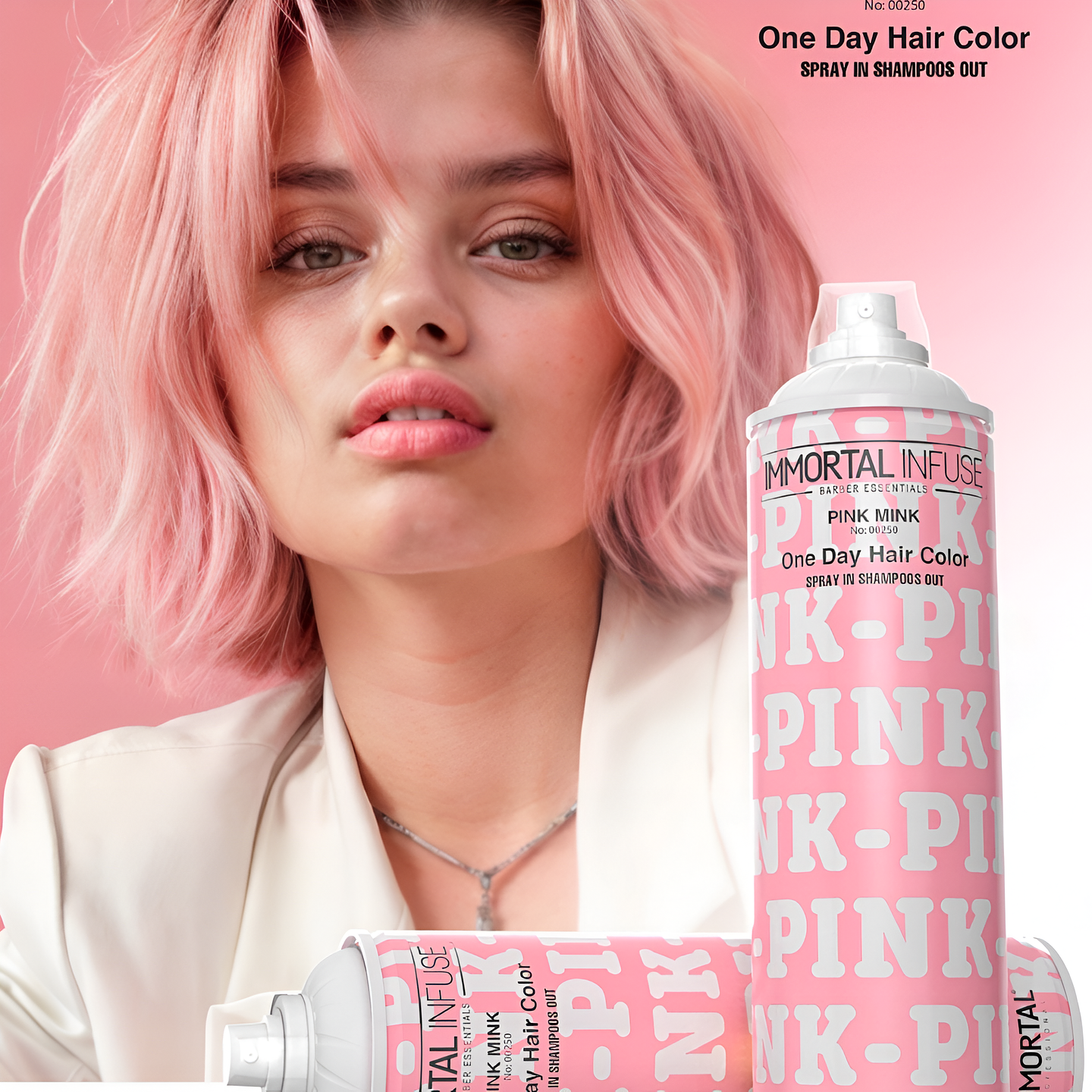 ONE DAY HAIR COLOR PINK IMMORTAL 200ml 2