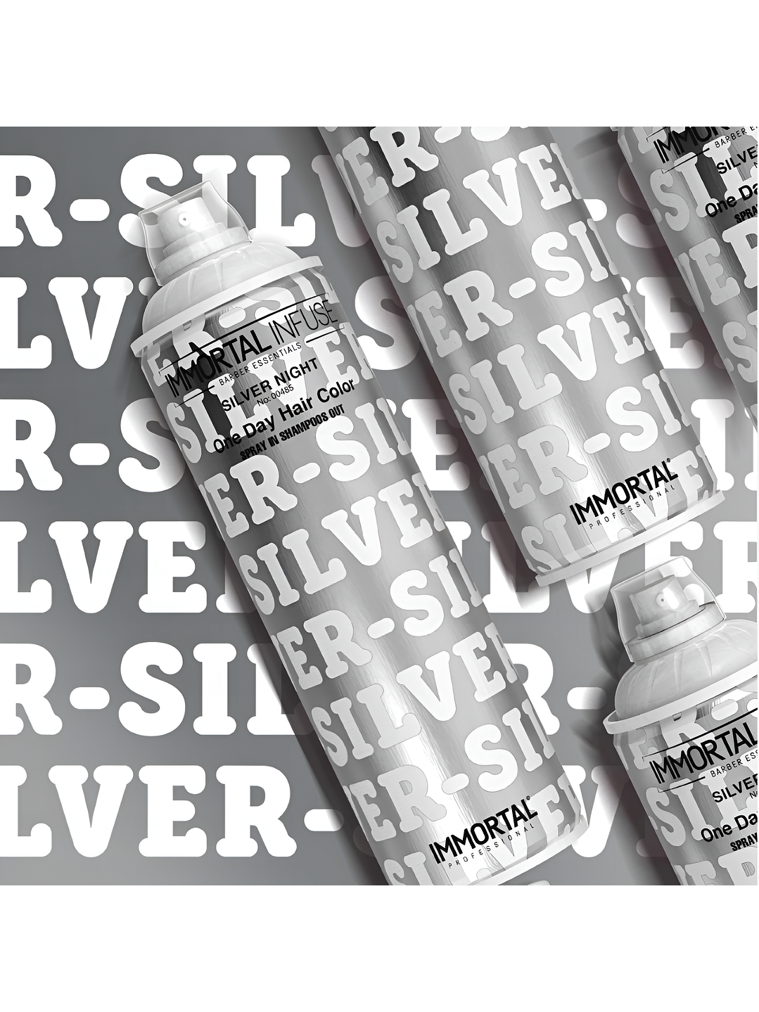 ONE DAY HAIR COLOR SILVER IMMORTAL 200ml 3