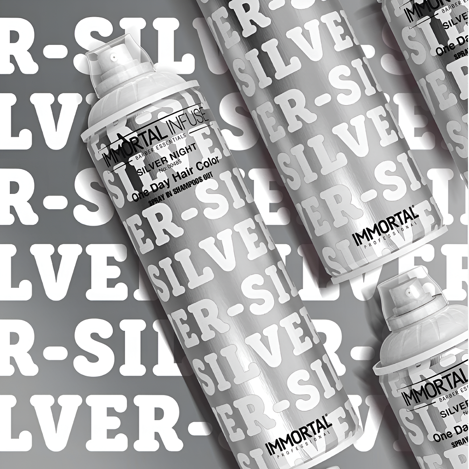 ONE DAY HAIR COLOR SILVER IMMORTAL 200ml 3