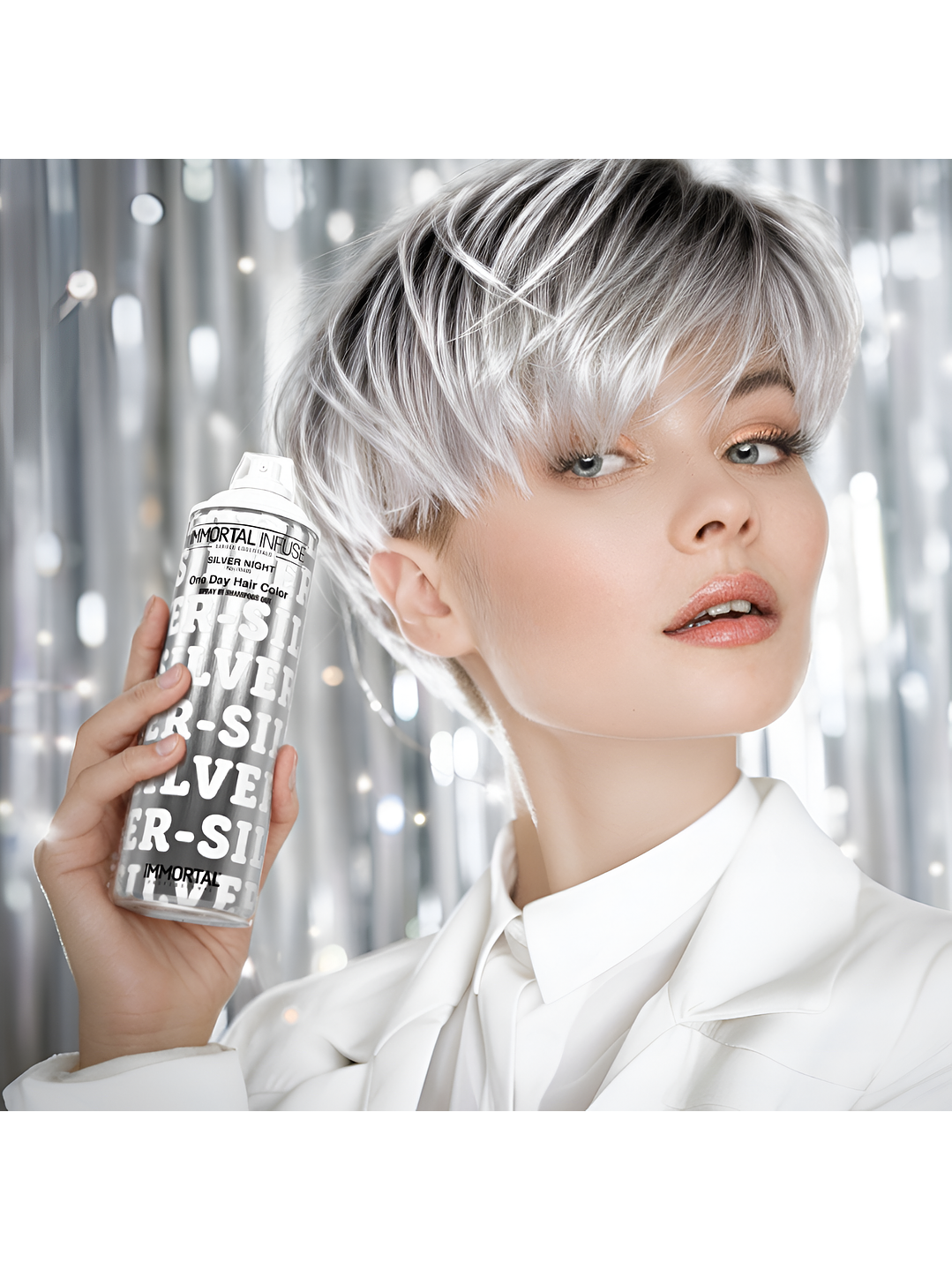 ONE DAY HAIR COLOR SILVER IMMORTAL 200ml 2