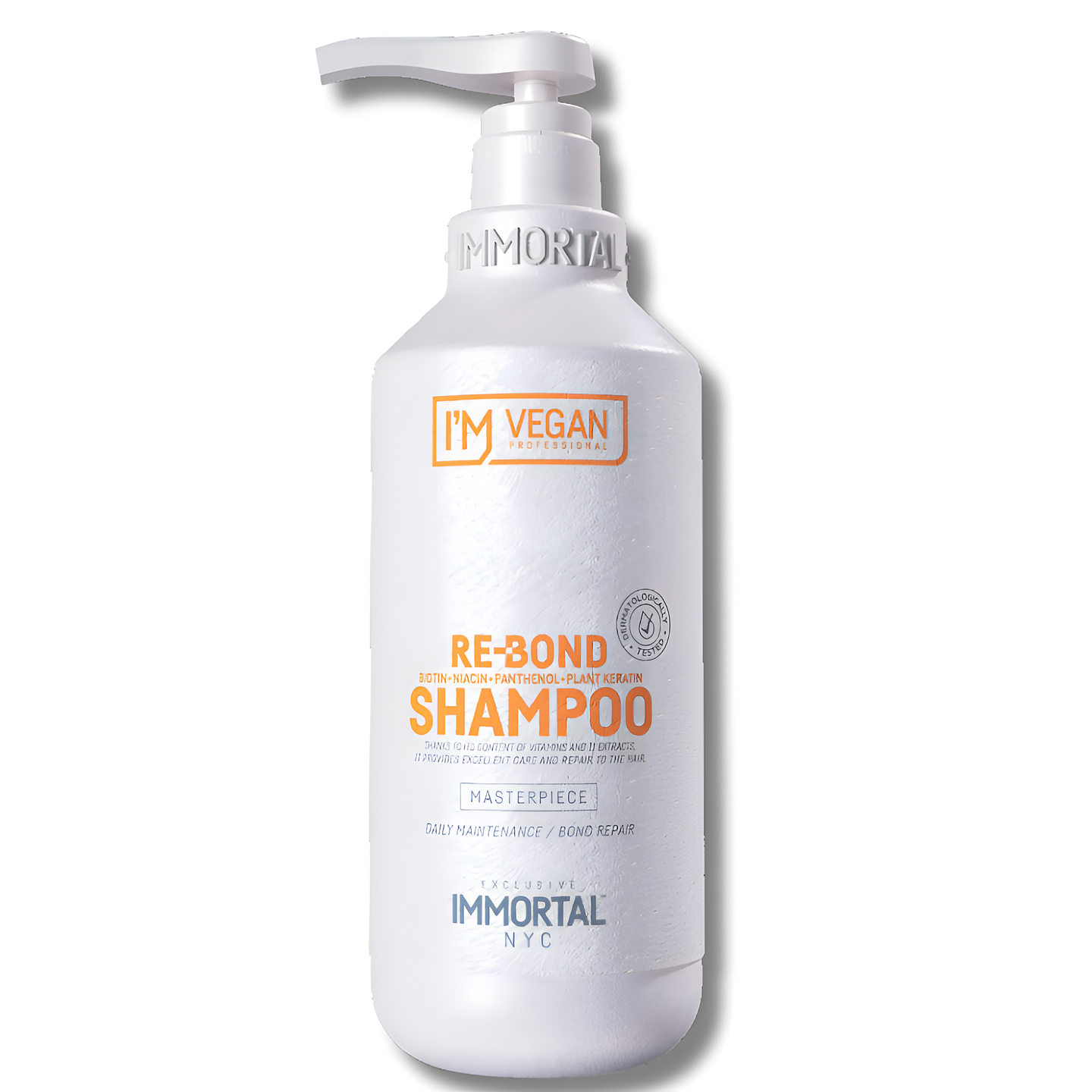 SHAMPOO REBOND VEGAN BIOTIN+NANCIN+PANTHENOL+PLANT KERATIN IMMORTAL 500ml 1