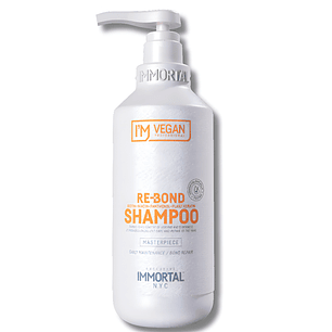 SHAMPOO REBOND VEGAN BIOTIN+NANCIN+PANTHENOL+PLANT KERATIN IMMORTAL 500ml