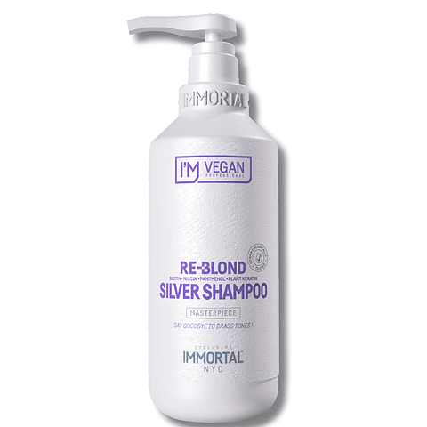 SHAMPOO REBLOND SILVER IMMORTAL VEGAN 500ml