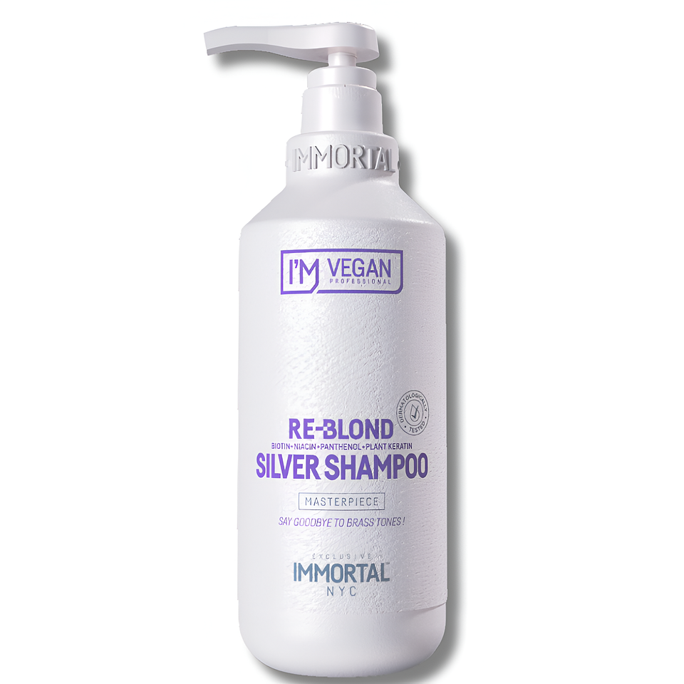 SHAMPOO REBLOND SILVER IMMORTAL VEGAN 500ml 1