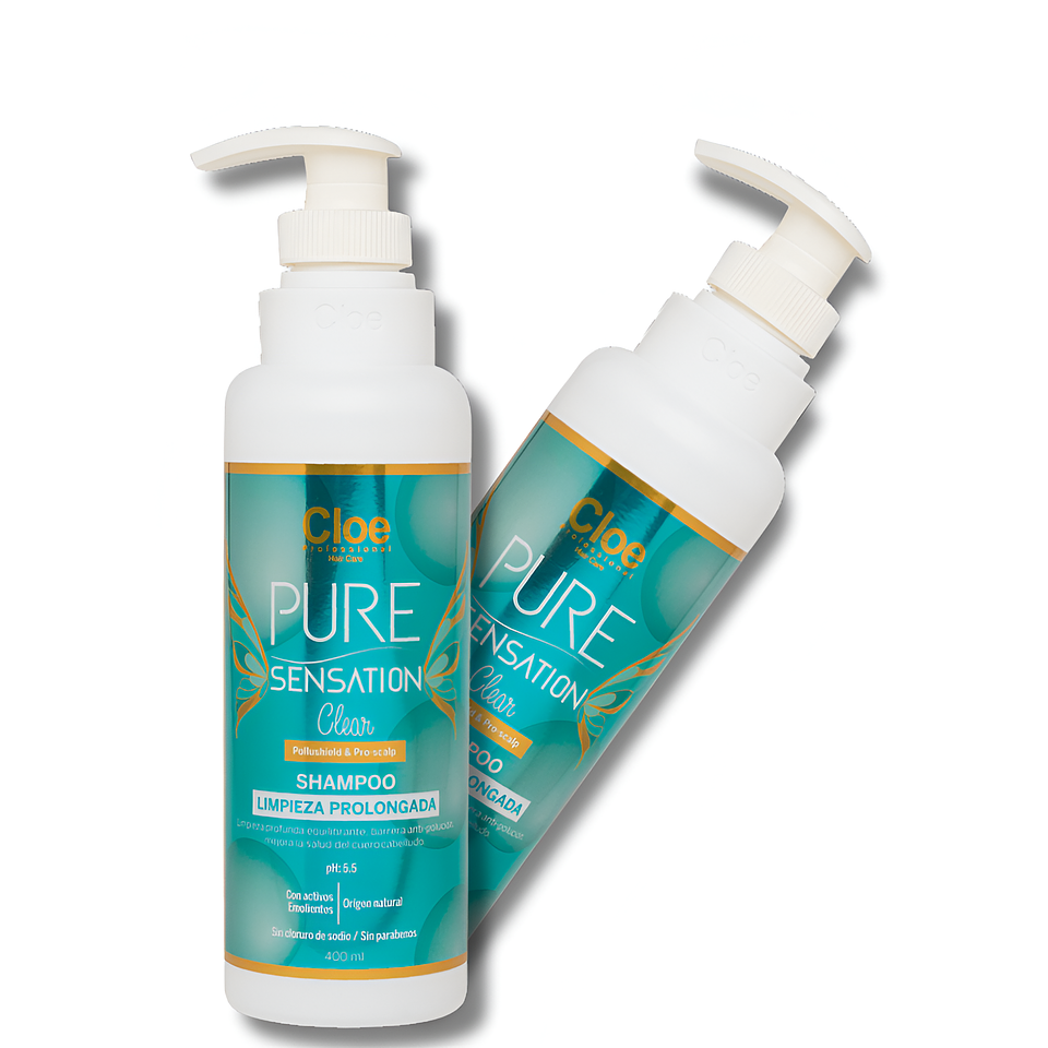 SHAMPOO CLOE PURE SENSATION CLEAR 400ml 2
