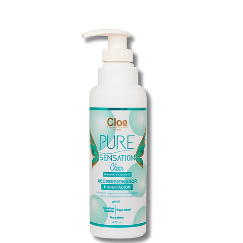 ACONDICIONADOR CLOE PURE SENSATION CLEAR 400ml