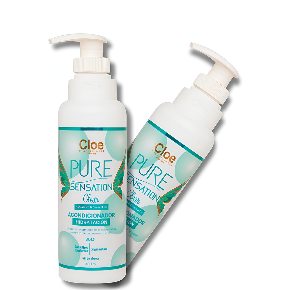 ACONDICIONADOR CLOE PURE SENSATION CLEAR 400ml 2