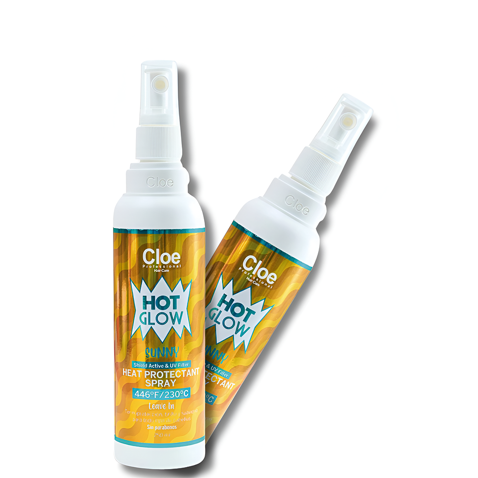 HOT GLOW SUNNY CLOE PROTECTOR TERMICO CAPILAR CON UV 250ml 2
