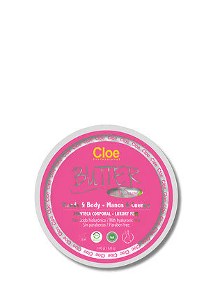 BUTTER VAINILLA DREAMS CLOE MANTECA CORPORAL HIDRATANTE PARA TODO EL CUERPO 170ml