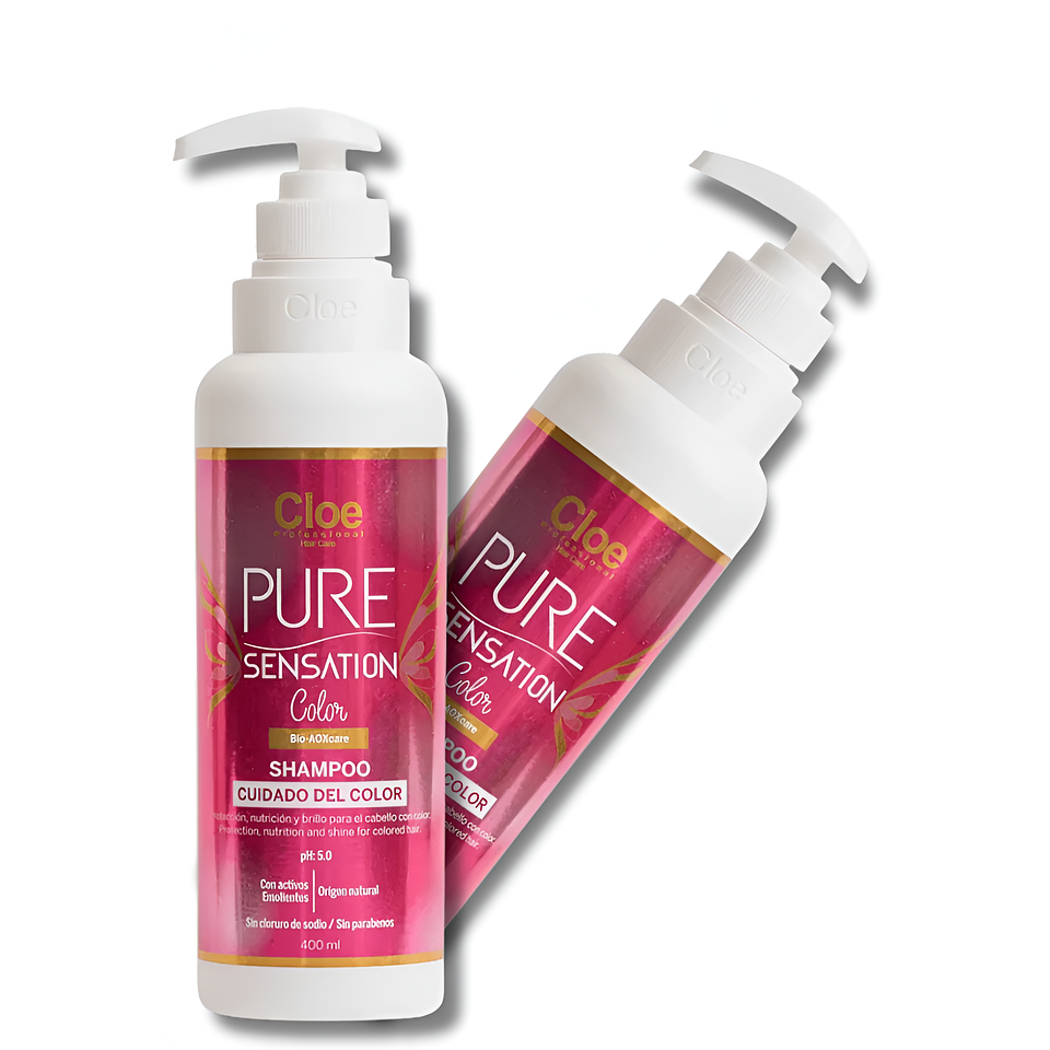 SHAMPOO CLOE PURE SENSATION CABELLOS CON COLOR 400ml  2