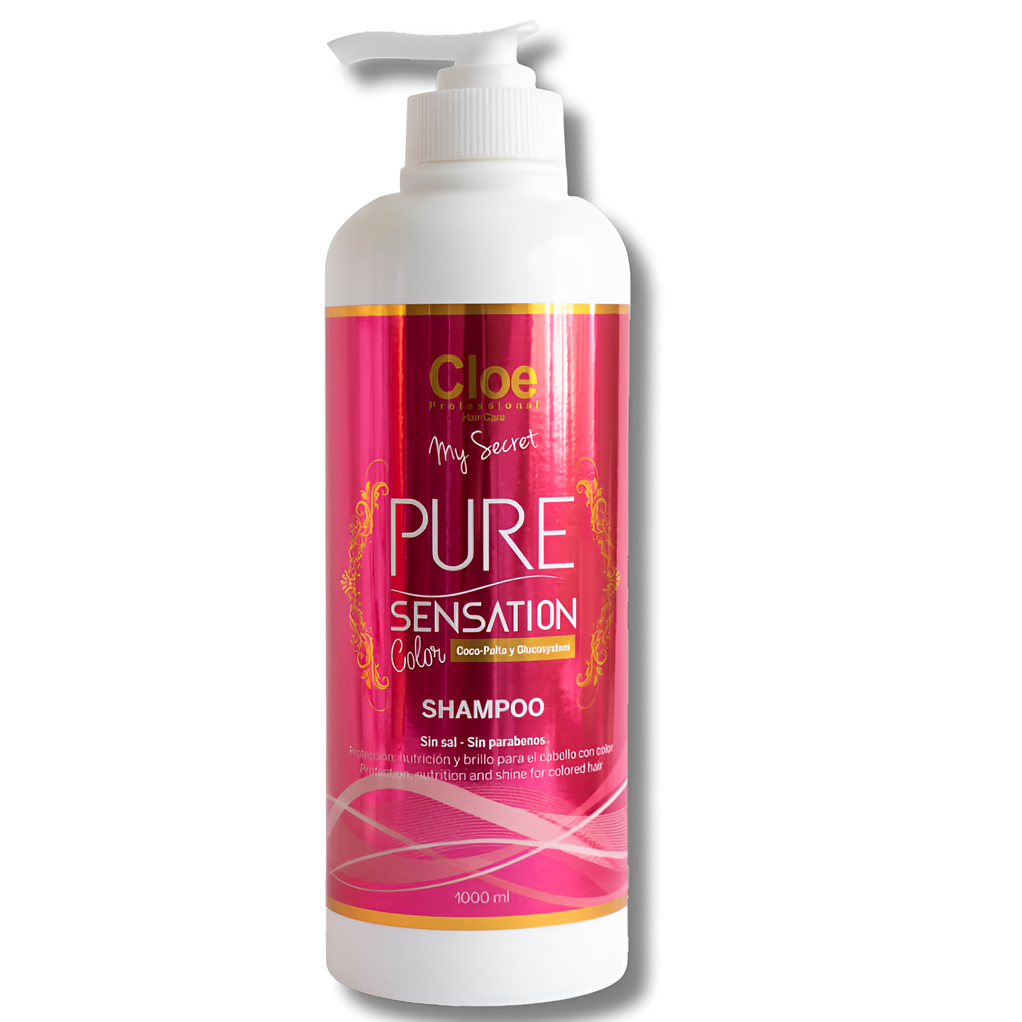 SHAMPOO CLOE PURE SENSATION CABELLOS CON COLOR 1000ml  1