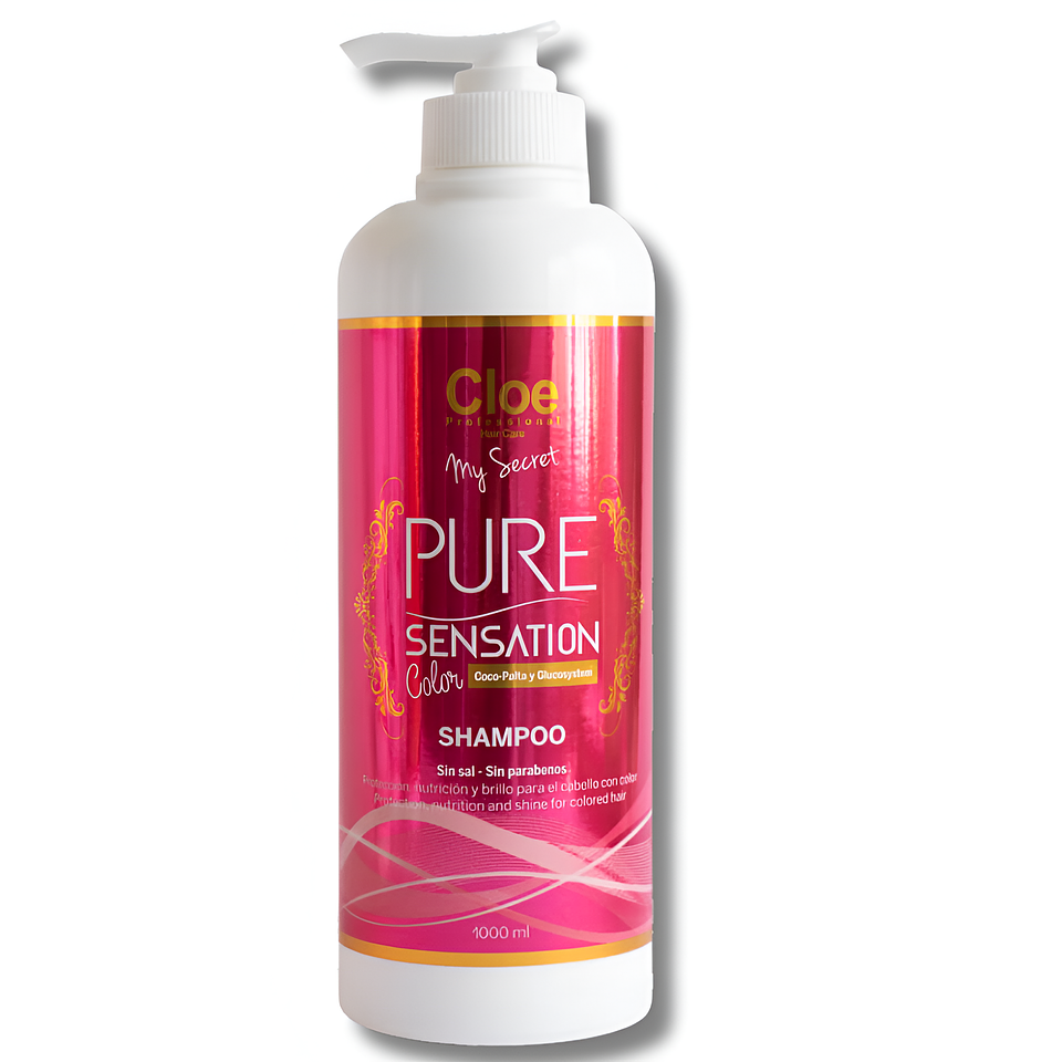 SHAMPOO CLOE PURE SENSATION CABELLOS CON COLOR 1000ml  1