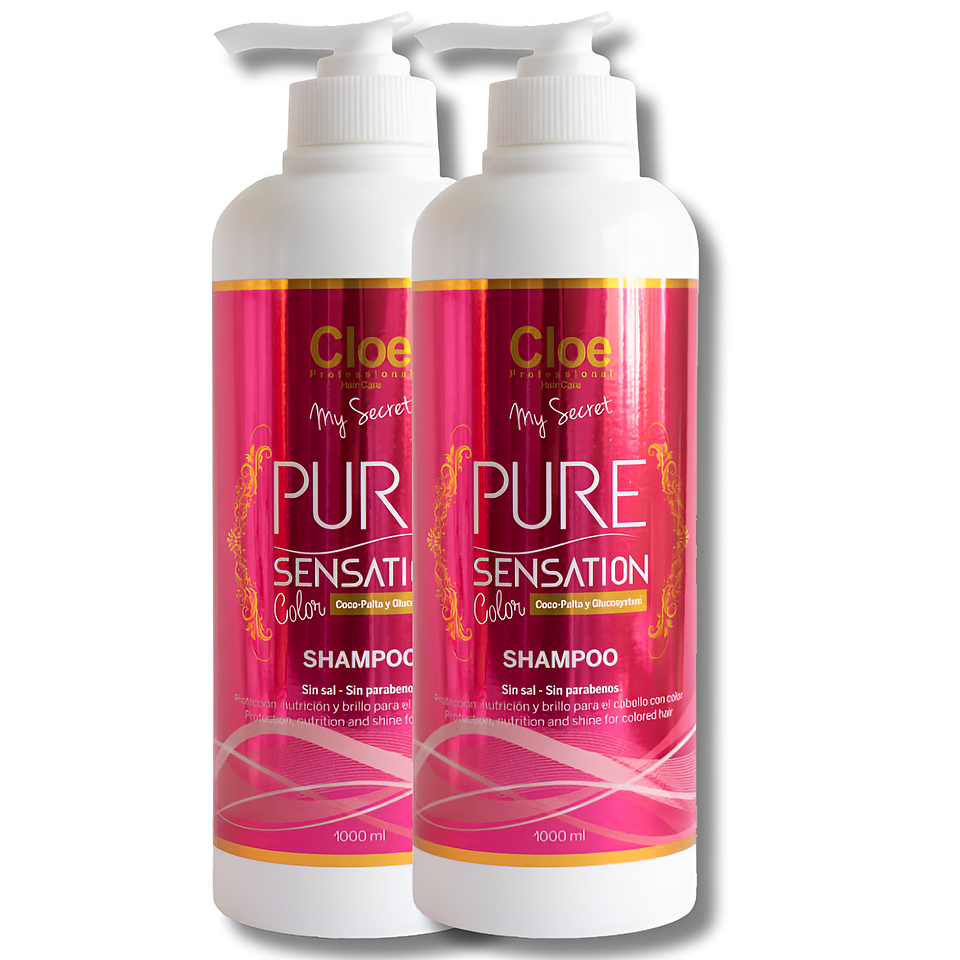 SHAMPOO CLOE PURE SENSATION CABELLOS CON COLOR 1000ml  2