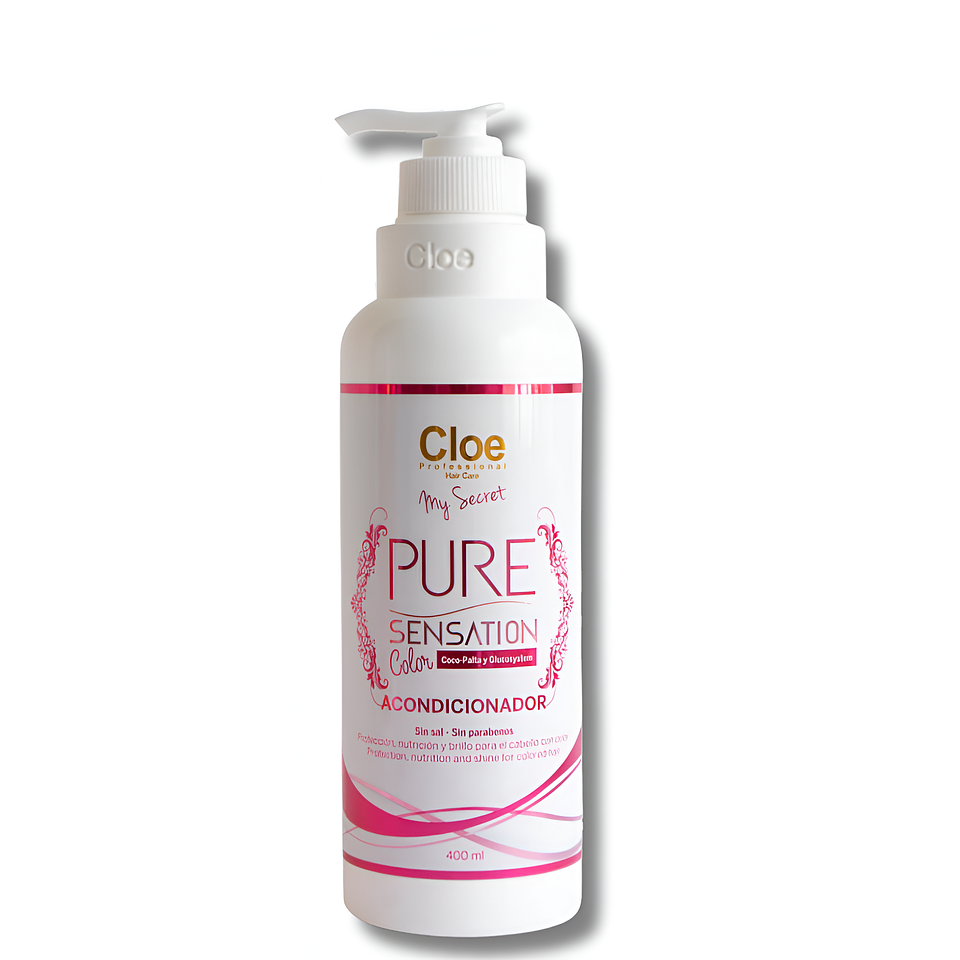 ACONDICIONADOR CLOE PURE SENSATION CABELLOS CON COLOR 400ml 1