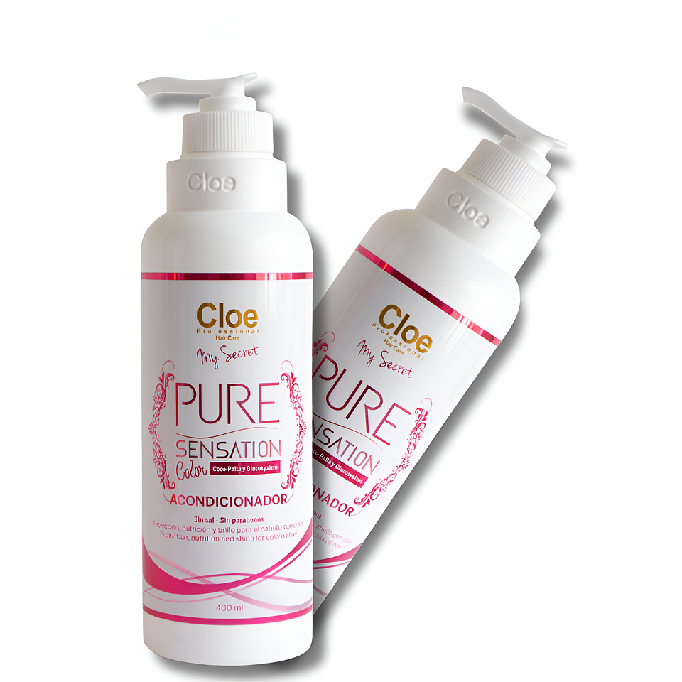 ACONDICIONADOR CLOE PURE SENSATION CABELLOS CON COLOR 400ml 2