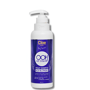 SHAMPOO CLOE OOH MY COLOR VIOLET NUTRIENTES A CABELLOS RUBIOS O DECOLORADOS 400ml