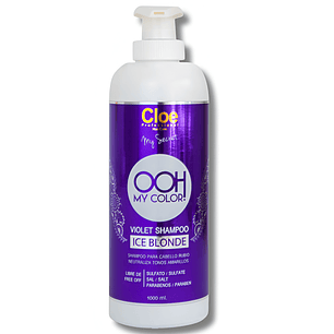SHAMPOO CLOE OOH MY COLOR VIOLET NUTRIENTES A CABELLOS RUBIOS O DECOLORADOS 1000ml