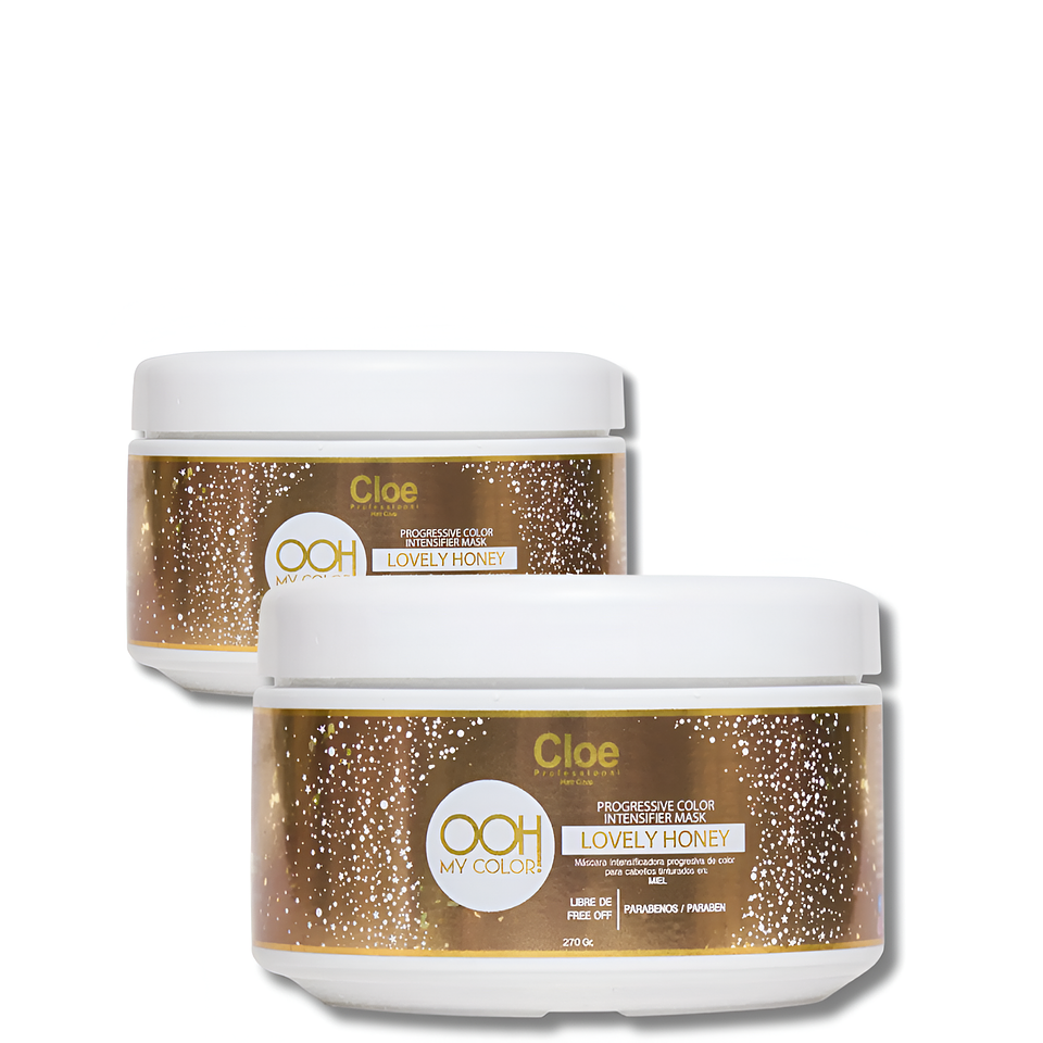MASCARILLA LOVELY HONEY CLOE OOH MY COLOR CON PIGMENTOS PARA CABELLO CON COLOR 270ml 2
