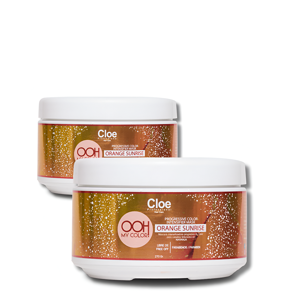MASCARILLA ORANGE SUNRISE CLOE OOH MY COLOR CON PIGMENTOS PARA CABELLO CON COLOR 270ml 2