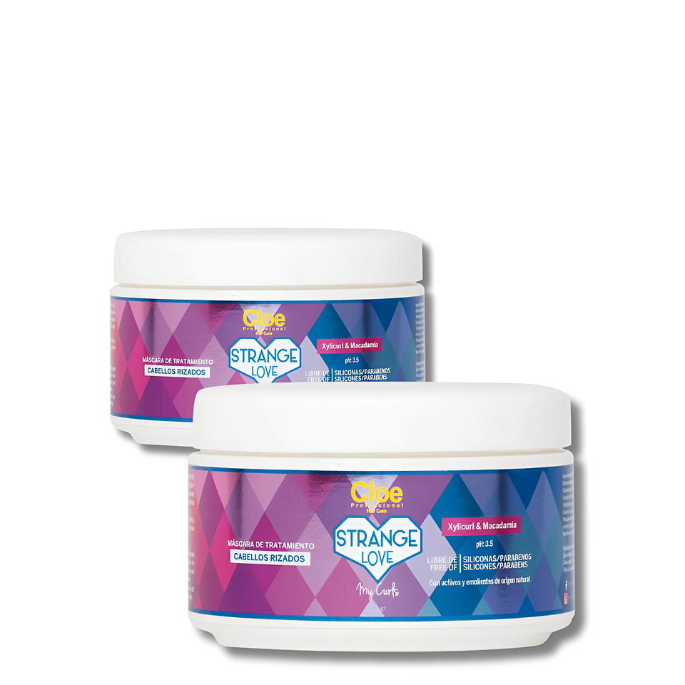 MASCARILLA STRANGE LOVE CLOE CUIDADO MANTENCION PARA CABELLO RIZADOS 270ml 2