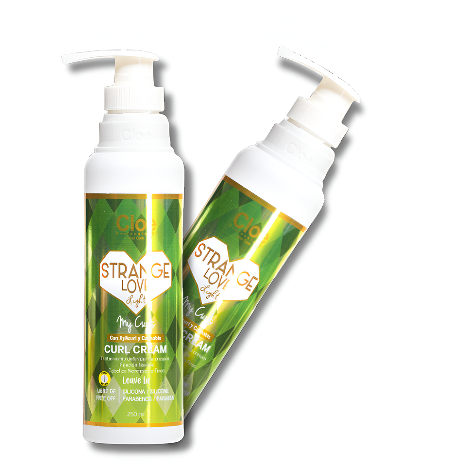 LIGHT CURL CREAM STRANGE LOVE CLOE CUIDADO MANTENCION PARA CABELLO RIZADOS 250ml 2