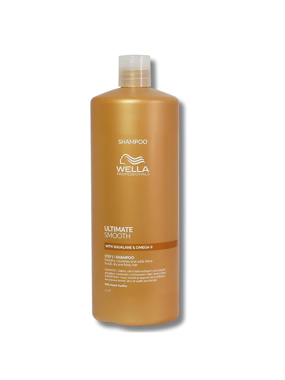 SHAMPOO ULTIMATE SMOOTH WELLA OMEGA 9 DE 1000ml 1