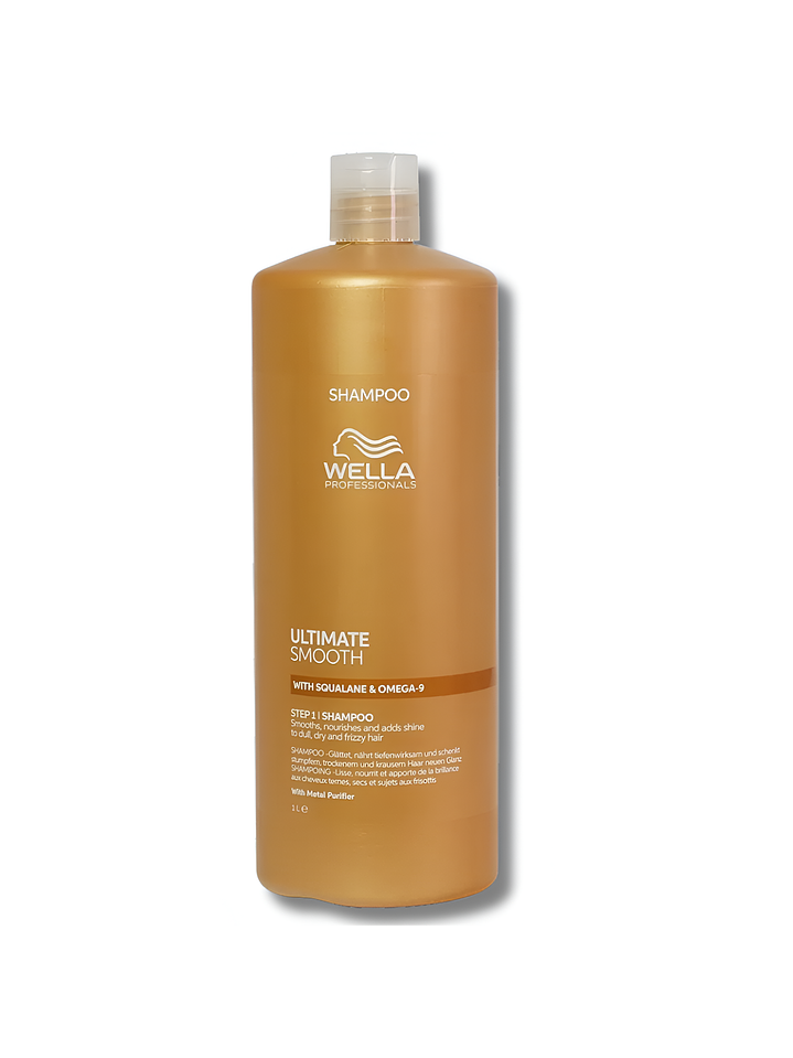 SHAMPOO ULTIMATE SMOOTH WELLA OMEGA 9 DE 1000ml 1