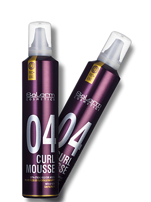 CURL MOUSSE 04 SALERM 310g