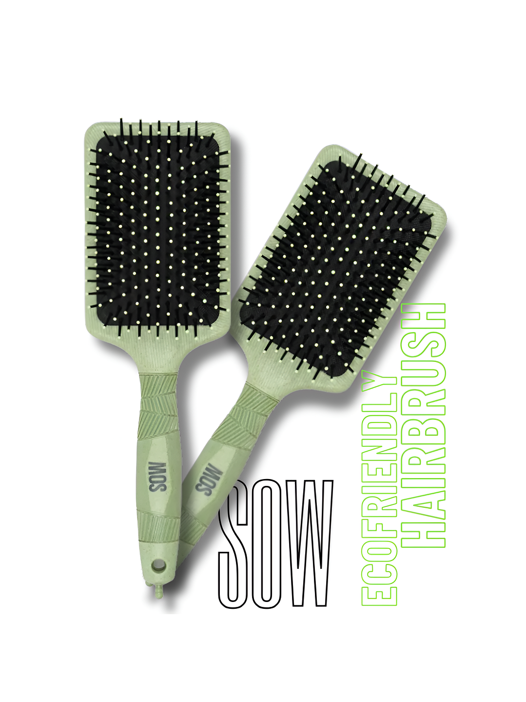 CEPILLO SOW 8,3cm ECOFRIENDLY HAIR BRUSHING 2