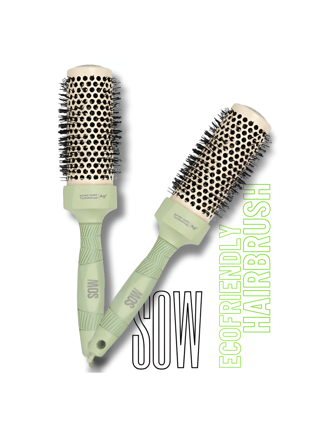 CEPILLO SOW 4,4cm BRUSHING ECOFRIENDLY  2