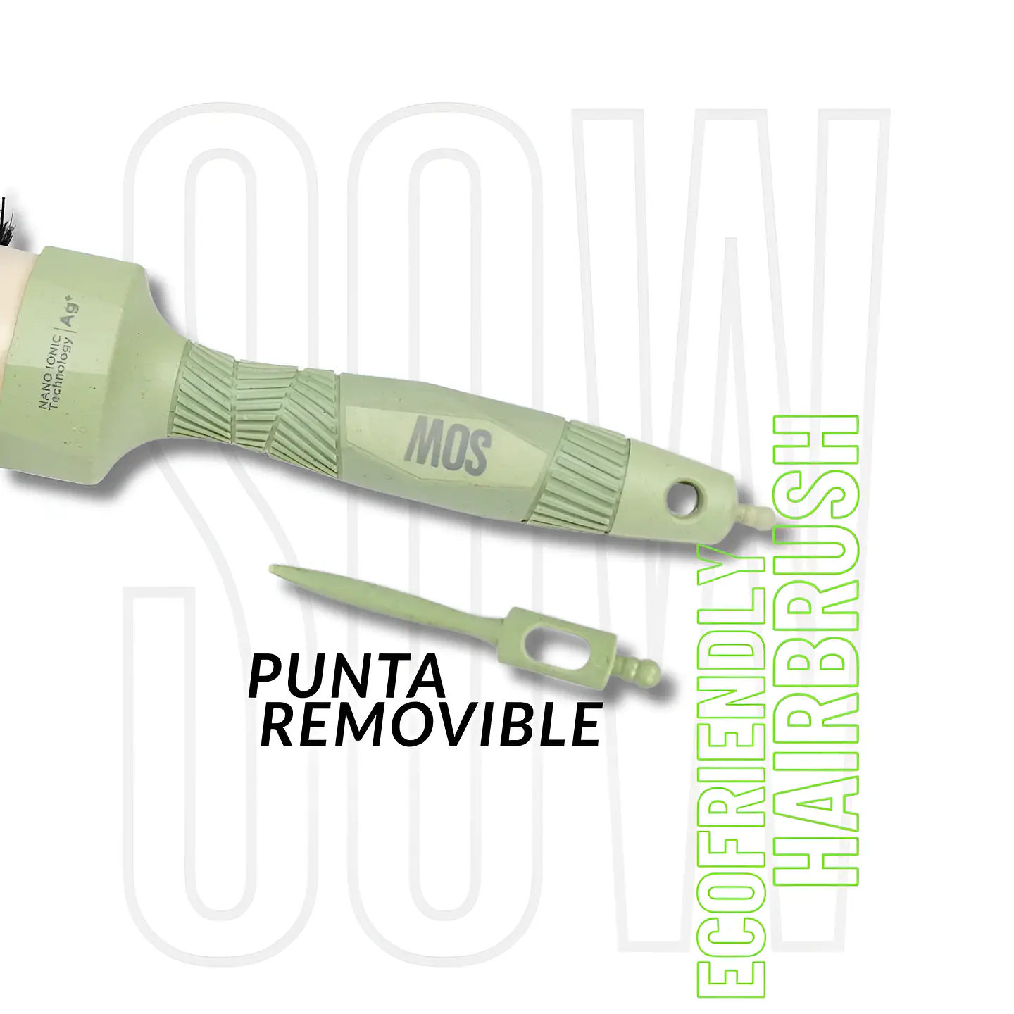 CEPILLO SOW 3,4cm BRUSHING ECOFRIENDLY 4