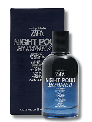 PERFUME ZARA NIGHT POUR HOMME II 150ml