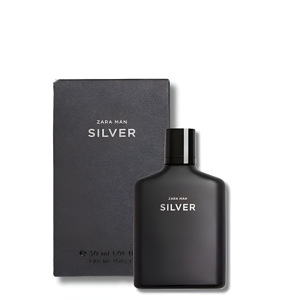 PERFUME ZARA MAN SILVER 30ml 1