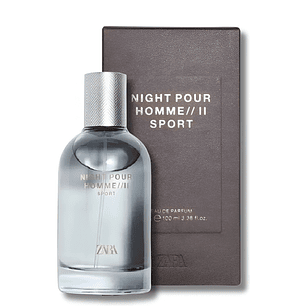 PERFUME ZARA MAN NIGHT POUR HOMME 2 SPORT 100ml